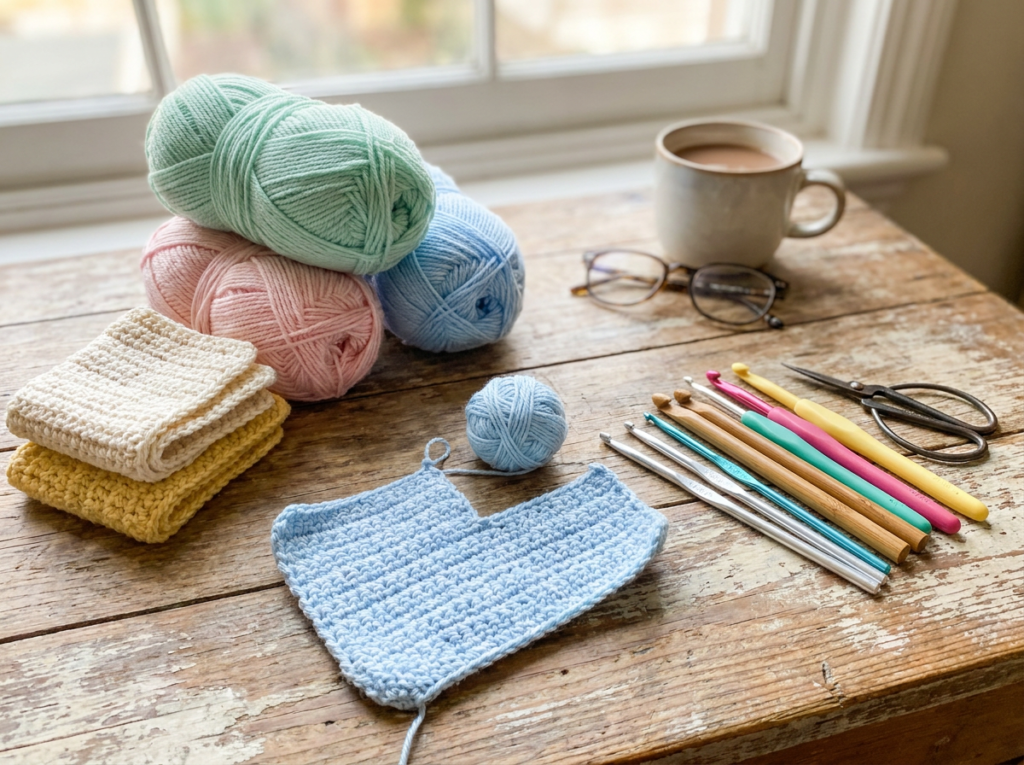 Choosing Your First Hook: A Guide to Crochet Hook Sizes