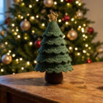 The Ruffled Scalloped Crochet Christmas Tree