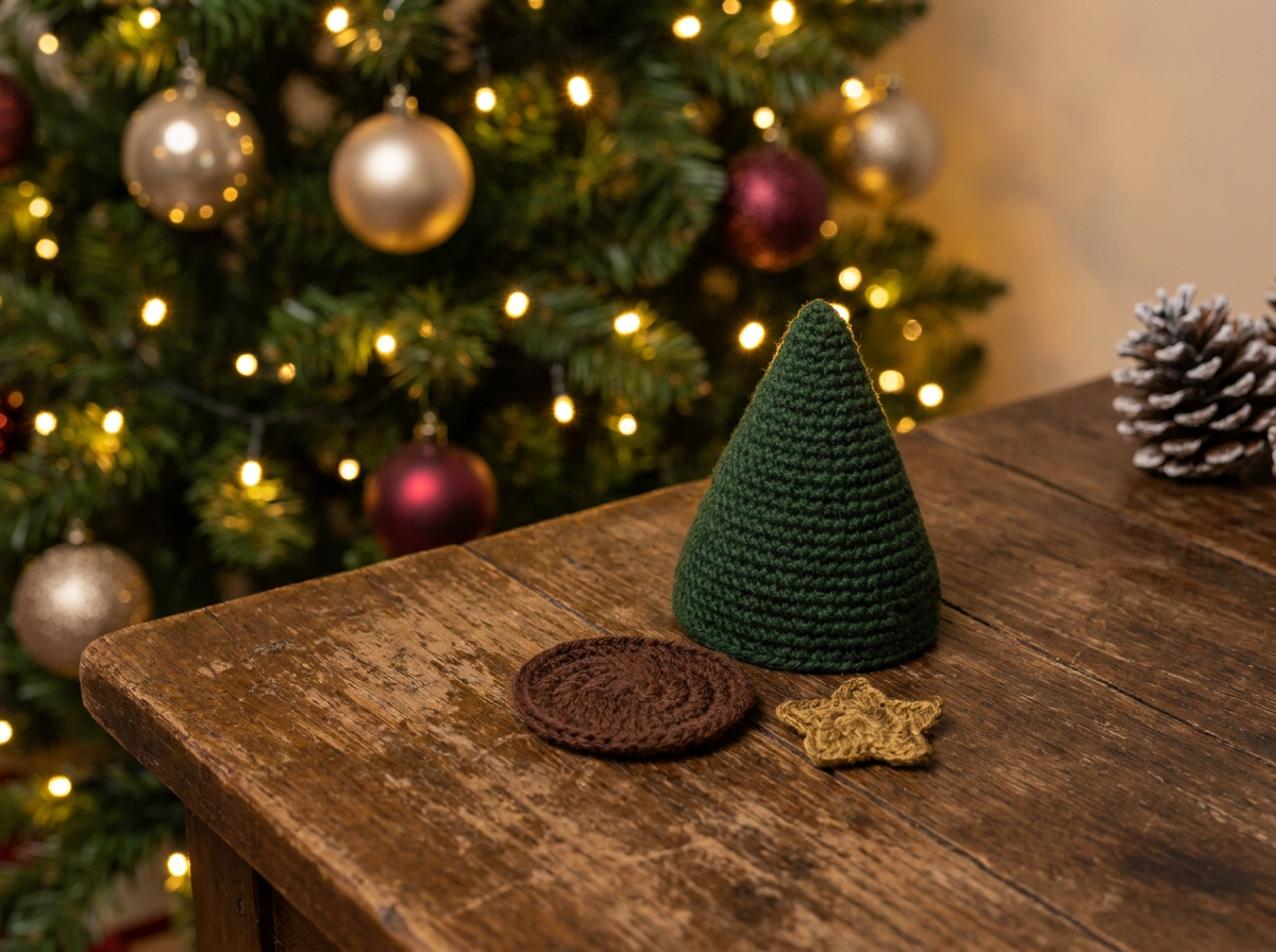 Crochet the Base and Star